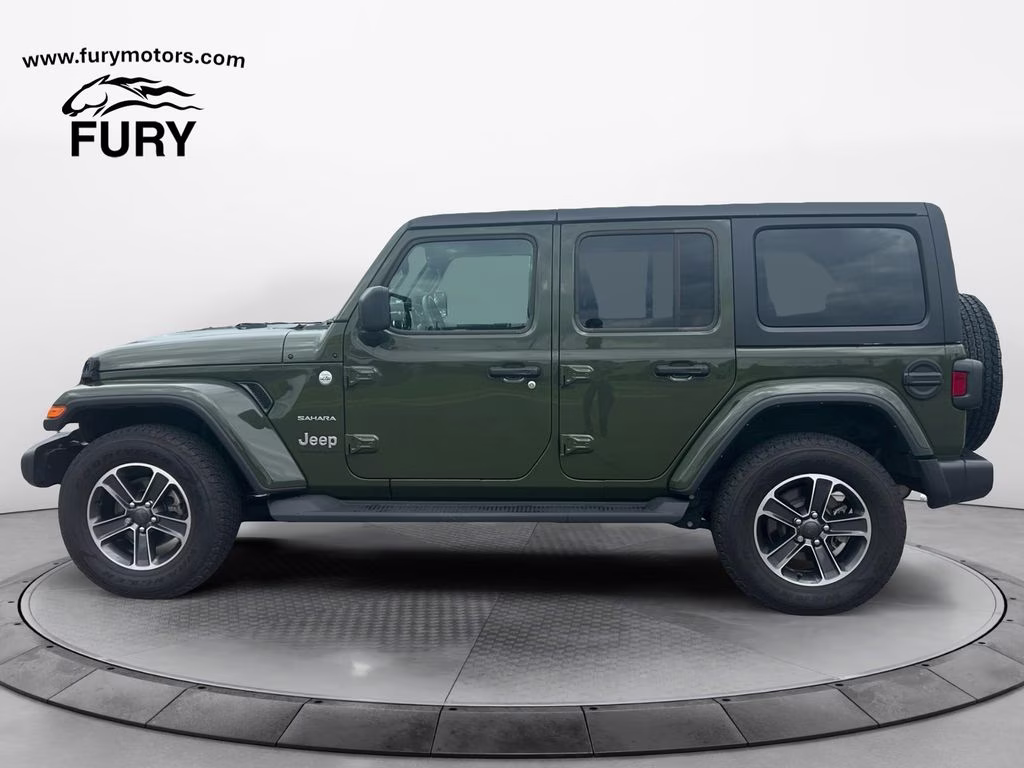 2023 Sarge Green Clearcoat Jeep Wrangler Sahara 4X4 SUV