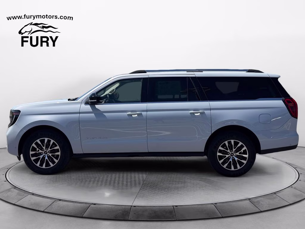 2025 Space Silver Metallic Ford Expedition Max Platinum 4X4 SUV