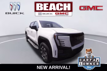 2026 Summit White GMC Sierra EV Elevation 4X4 Truck