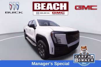 2026 Summit White GMC Sierra EV Elevation 4X4 Truck