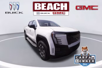 2026 Summit White GMC Sierra EV Elevation 4X4 Truck