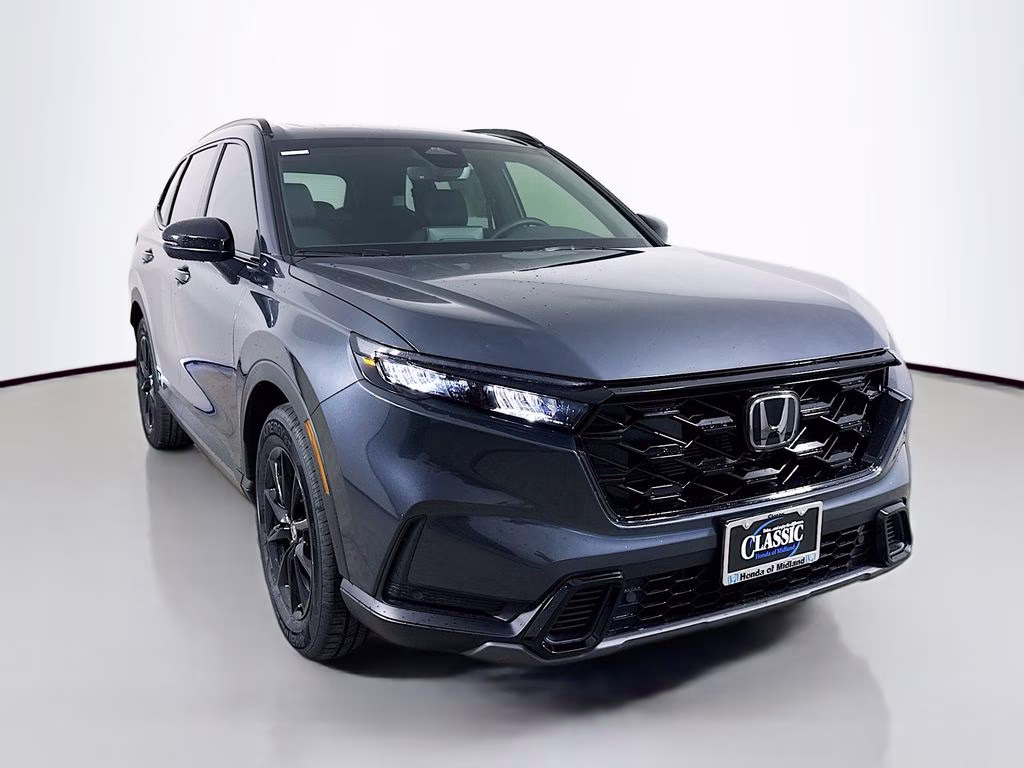 2026 Meteorite Gray Metallic Honda CR-V Hybrid Sport-L FWD SUV