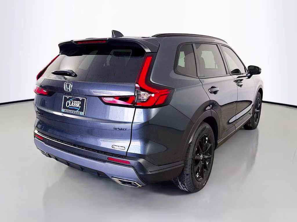 2026 Meteorite Gray Metallic Honda CR-V Hybrid Sport-L FWD SUV