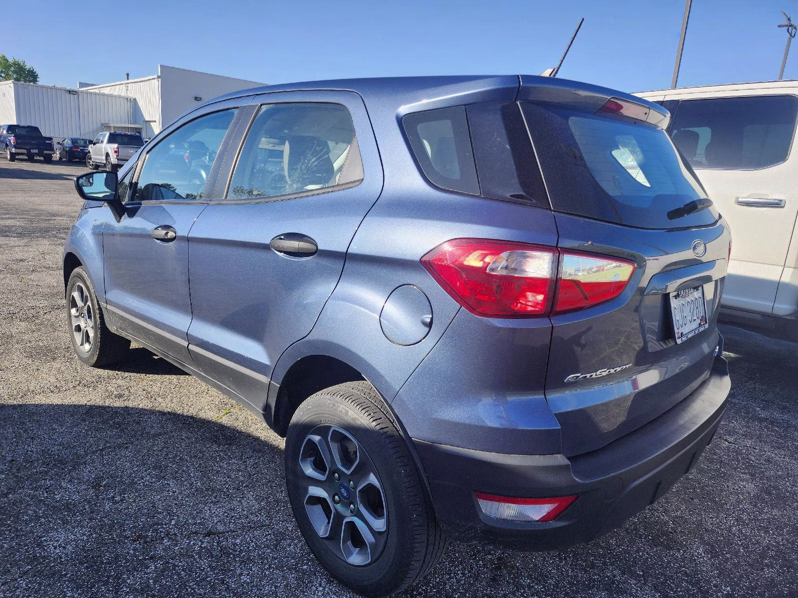 2022 Blue Ford EcoSport S 4X4 SUV