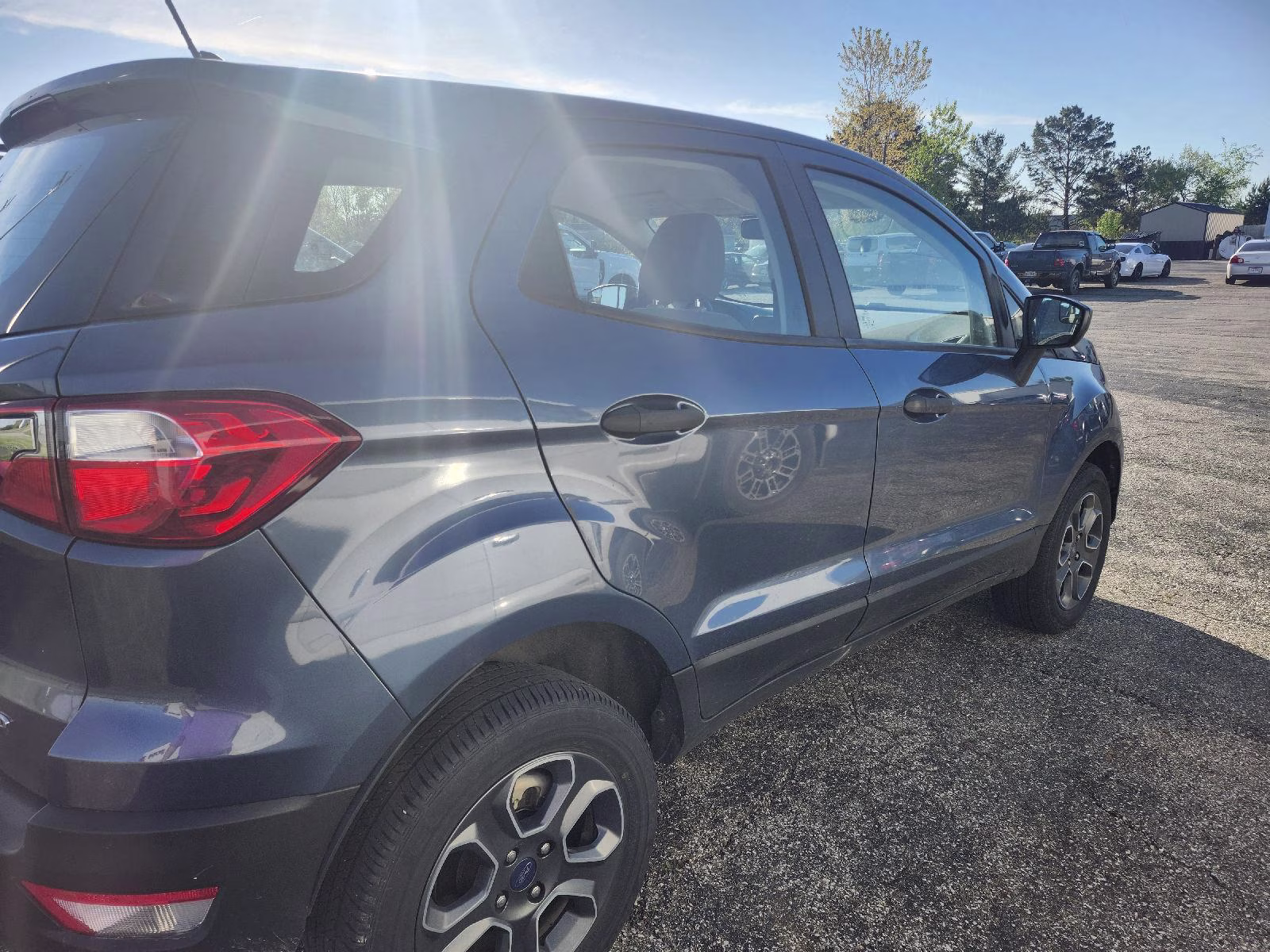 2022 Blue Ford EcoSport S 4X4 SUV