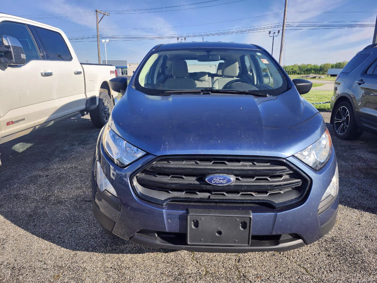 2022 Blue Ford EcoSport S 4X4 SUV