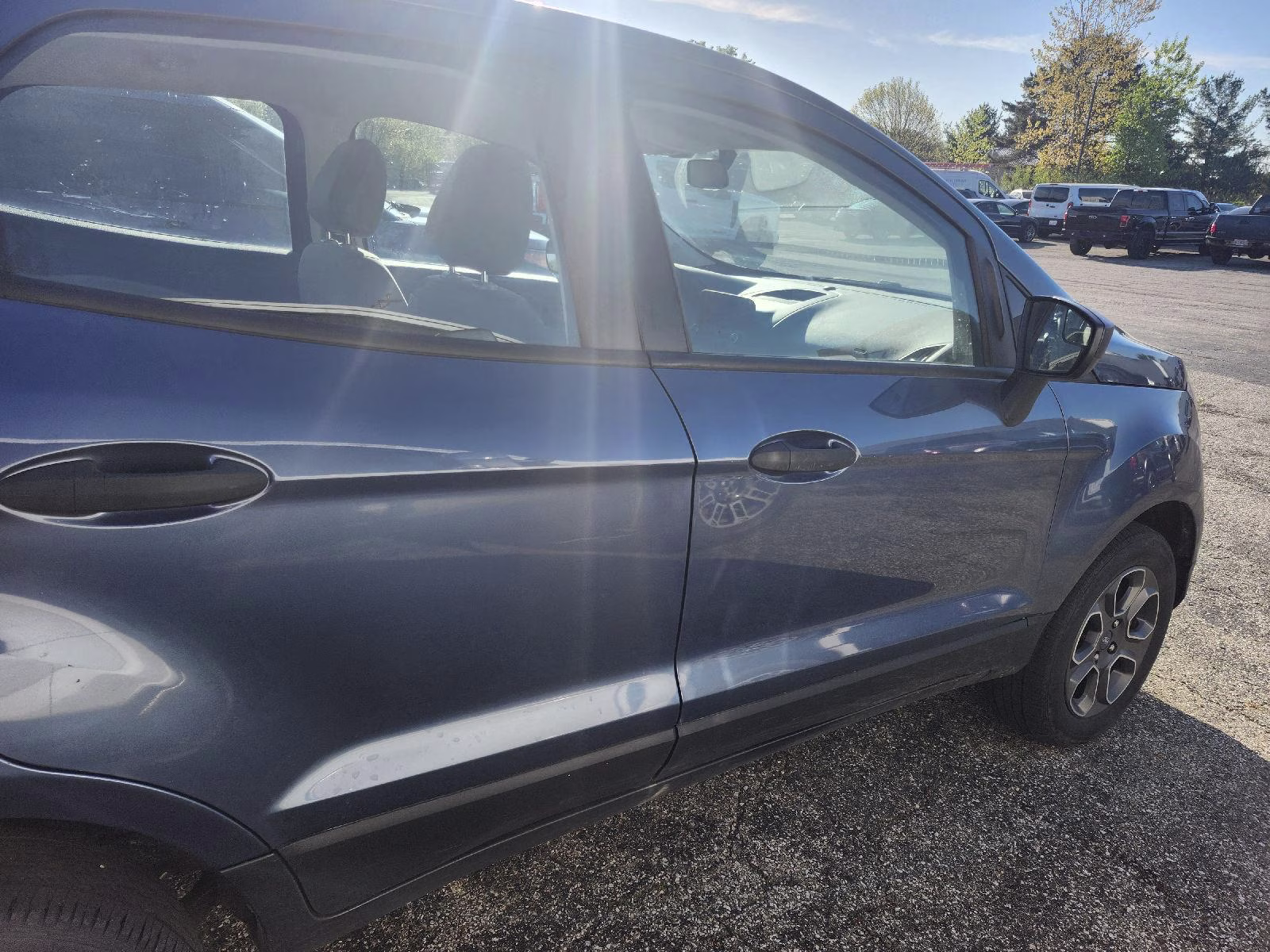 2022 Blue Ford EcoSport S 4X4 SUV