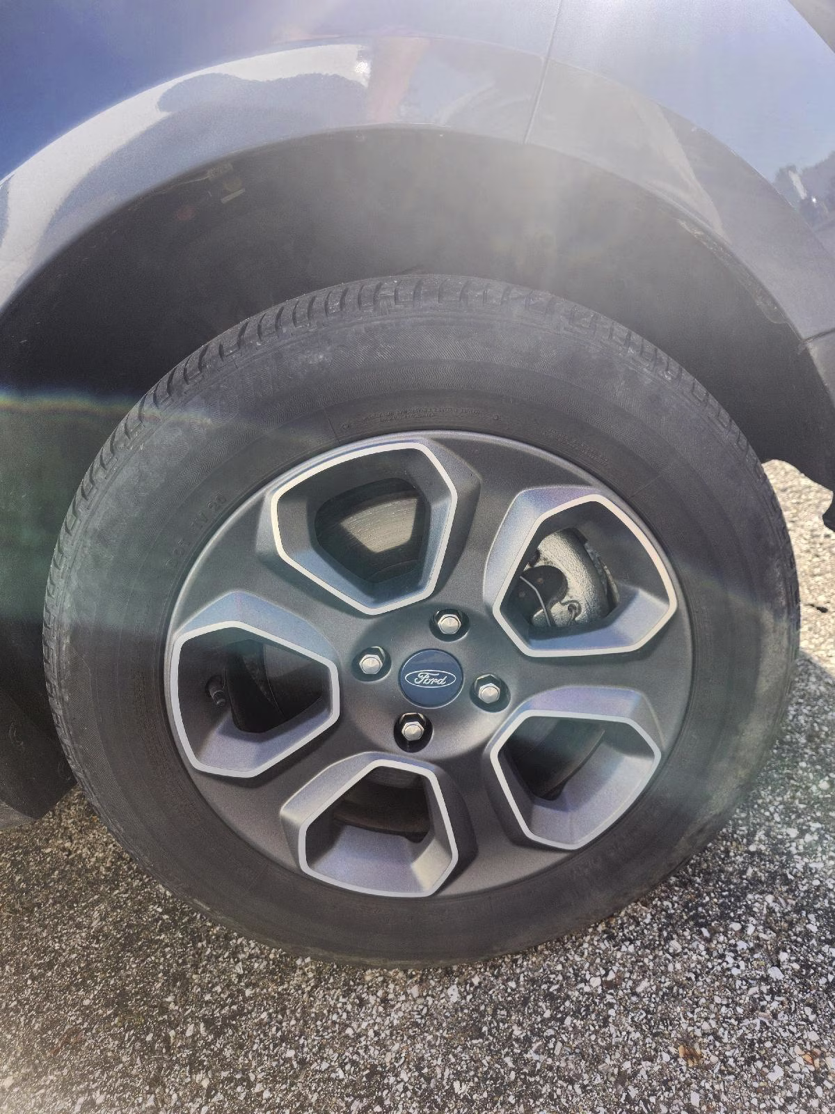 2022 Blue Ford EcoSport S 4X4 SUV