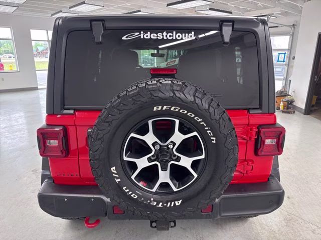 2021 Firecracker Red Clearcoat Jeep Wrangler Unlimited Rubicon 4X4 SUV