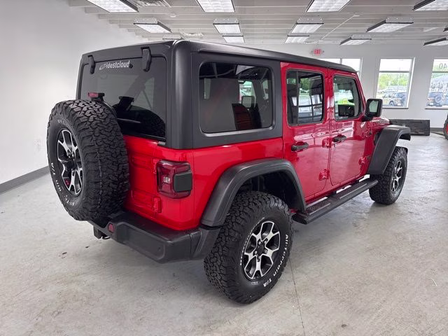 2021 Firecracker Red Clearcoat Jeep Wrangler Unlimited Rubicon 4X4 SUV