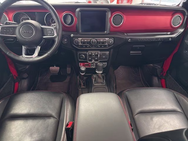 2021 Firecracker Red Clearcoat Jeep Wrangler Unlimited Rubicon 4X4 SUV