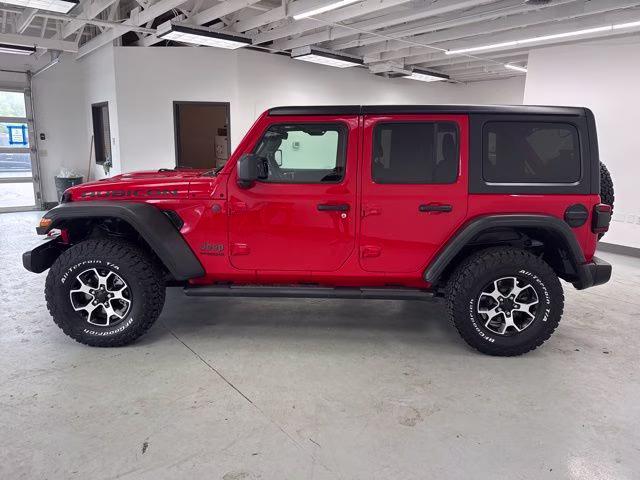 2021 Firecracker Red Clearcoat Jeep Wrangler Unlimited Rubicon 4X4 SUV