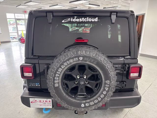 2023 Black Clearcoat Jeep Wrangler Base 4xe 4X4 SUV