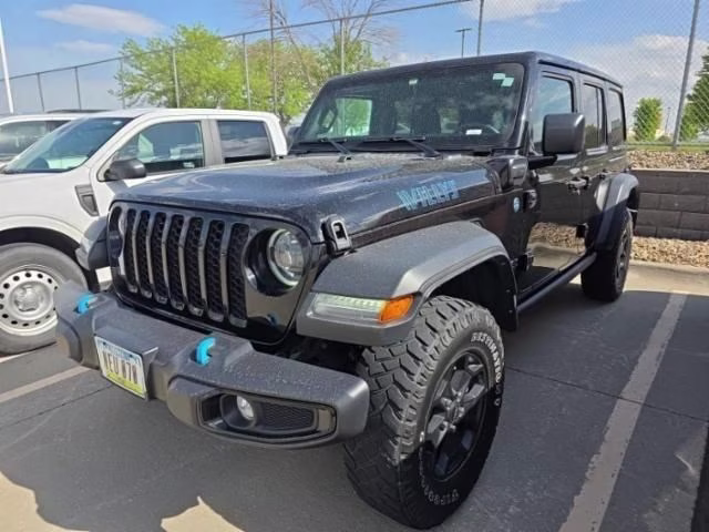 2023 Black Clearcoat Jeep Wrangler Base 4xe 4X4 SUV