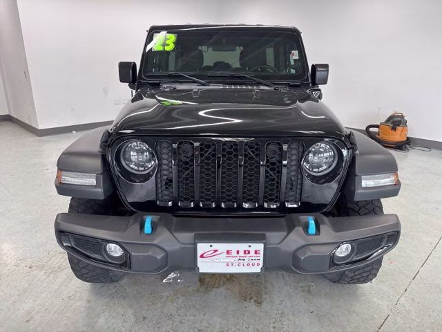 2023 Black Clearcoat Jeep Wrangler Base 4xe 4X4 SUV