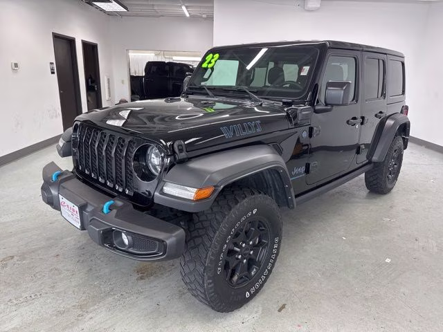 2023 Black Clearcoat Jeep Wrangler Base 4xe 4X4 SUV