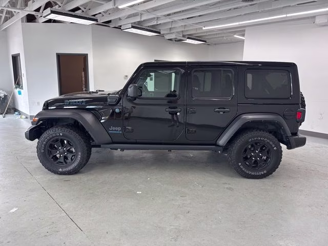 2023 Black Clearcoat Jeep Wrangler Base 4xe 4X4 SUV