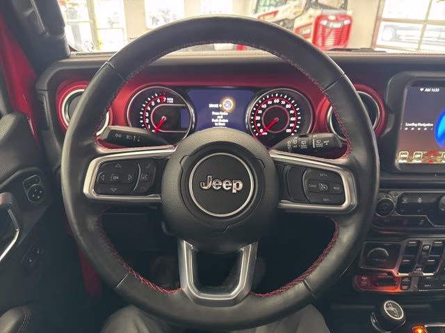 2021 Firecracker Red Clearcoat Jeep Wrangler Unlimited Rubicon 4X4 SUV