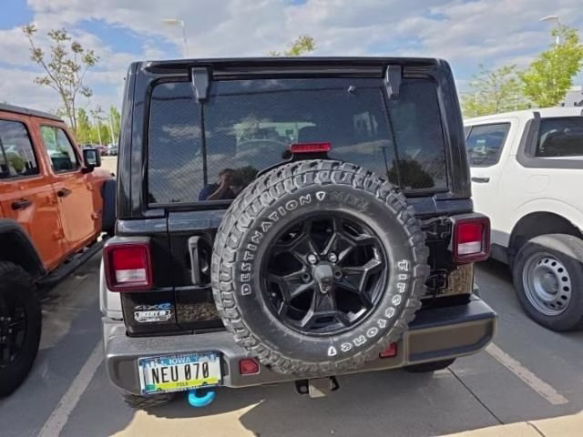 2023 Black Clearcoat Jeep Wrangler Base 4xe 4X4 SUV