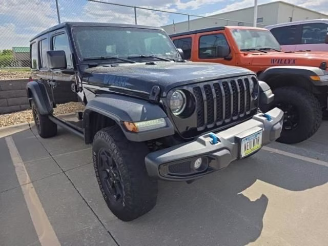 2023 Black Clearcoat Jeep Wrangler Base 4xe 4X4 SUV
