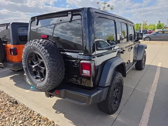 2023 Black Clearcoat Jeep Wrangler Base 4xe 4X4 SUV