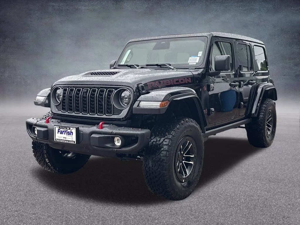 2026 Black Clearcoat Jeep Wrangler Rubicon X 4X4 SUV