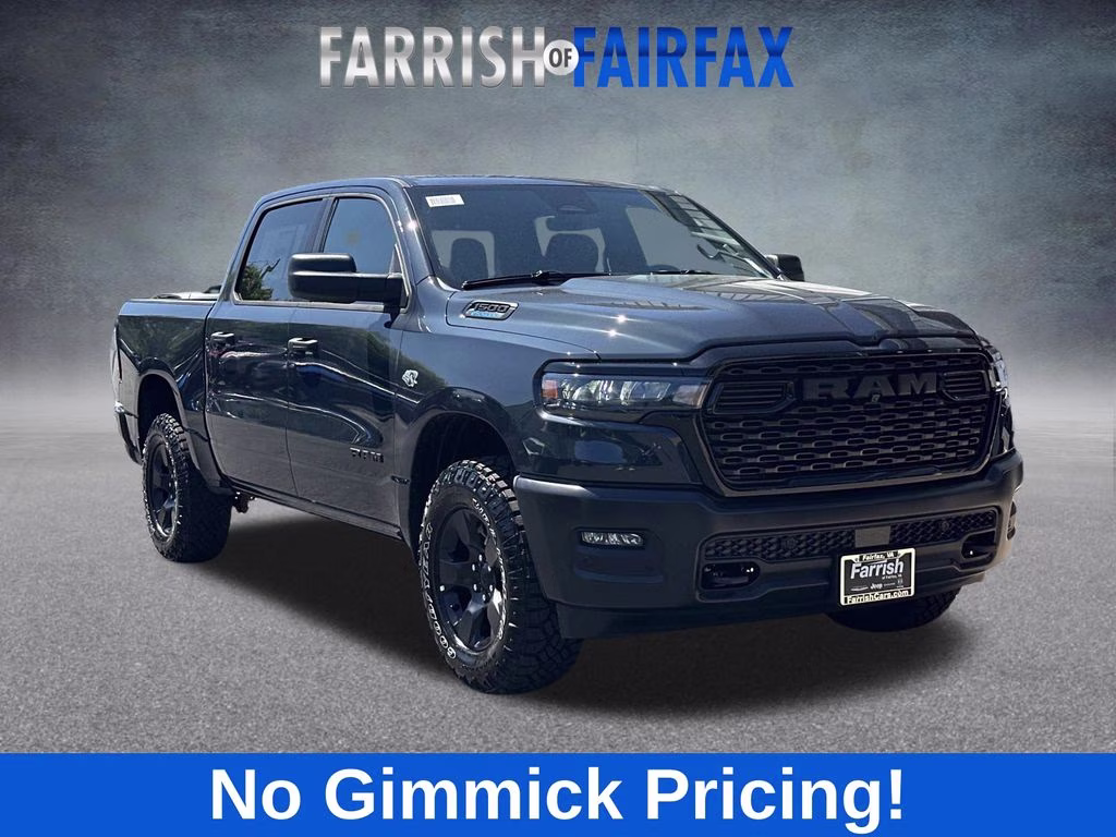 2026 Forged Blue Metallic Ram 1500 Warlock 4X4 Truck