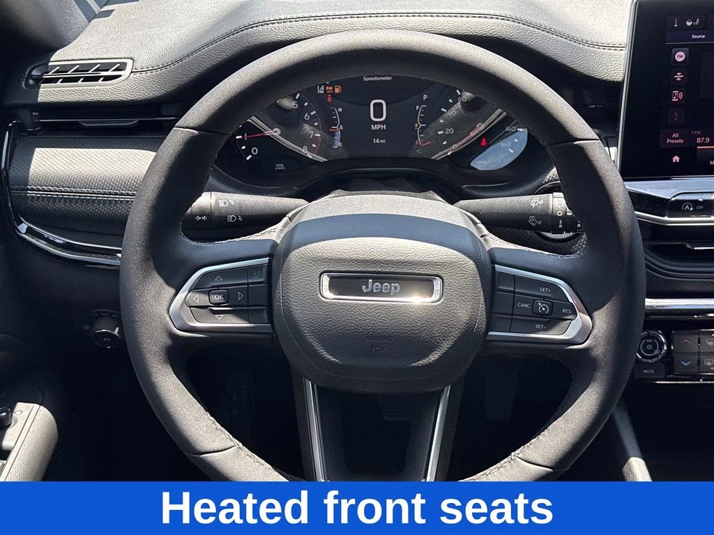 2026 Silver Zynith Metallic Clearcoat Jeep Compass Latitude 4X4 SUV
