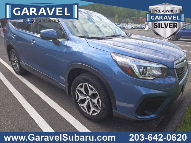 2019 Horizon Blue Pearl Subaru Forester Premium AWD SUV
