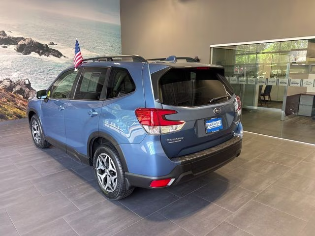 2019 Horizon Blue Pearl Subaru Forester Premium AWD SUV