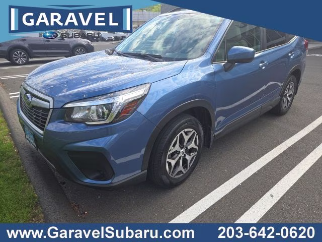 2019 Horizon Blue Pearl Subaru Forester Premium AWD SUV