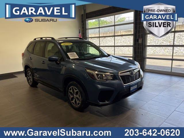 2019 Horizon Blue Pearl Subaru Forester Premium AWD SUV