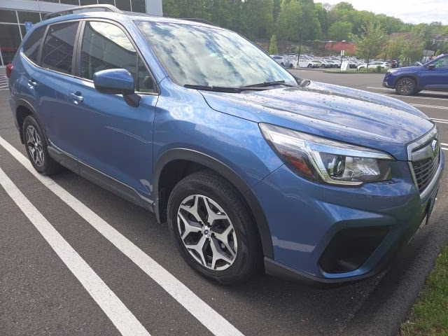 2019 Horizon Blue Pearl Subaru Forester Premium AWD SUV