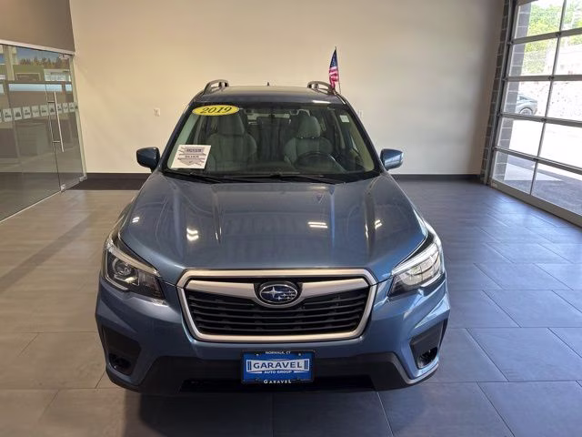 2019 Horizon Blue Pearl Subaru Forester Premium AWD SUV