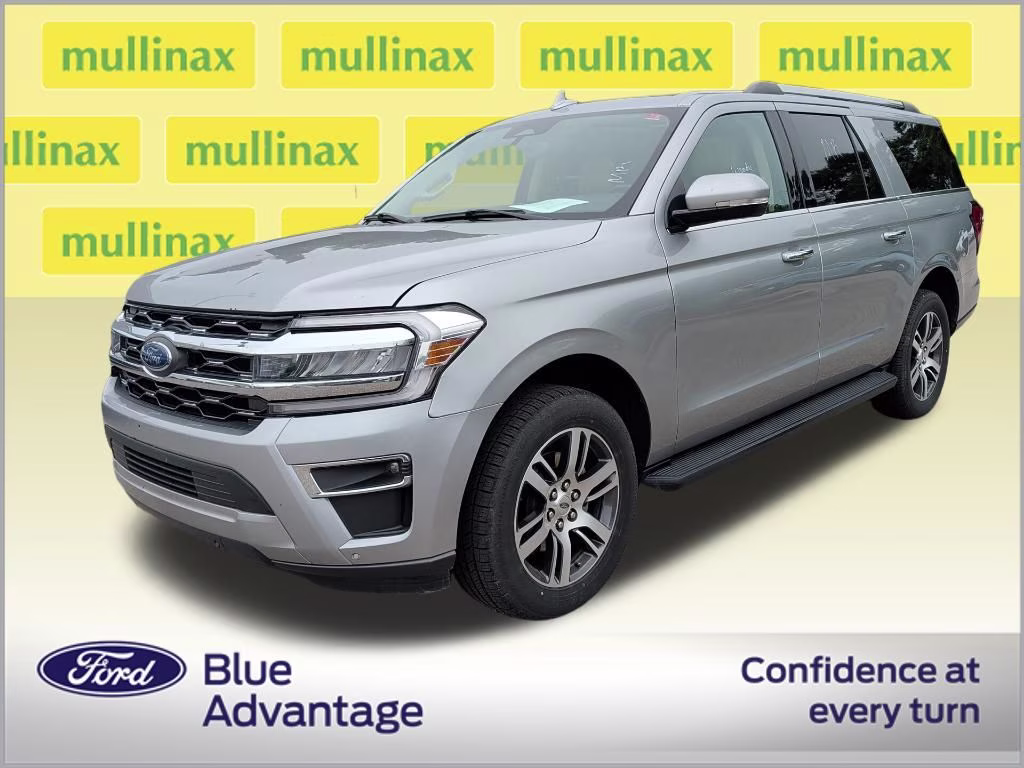 2024 Iconic Silver Metallic Ford Expedition Max Limited RWD SUV