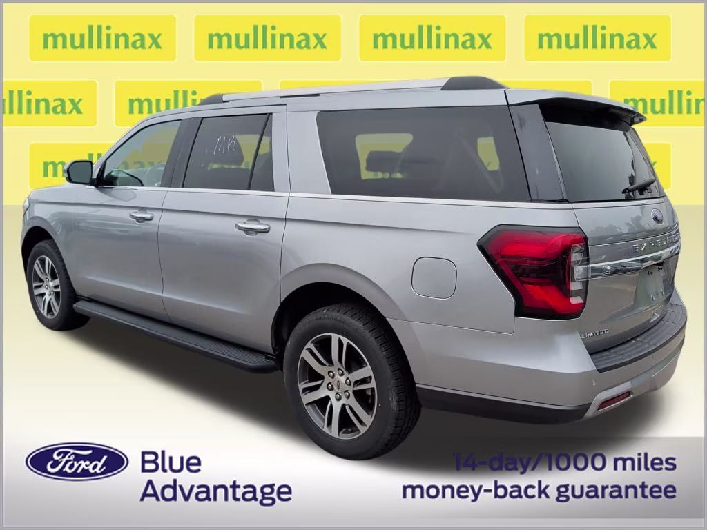 2024 Iconic Silver Metallic Ford Expedition Max Limited RWD SUV