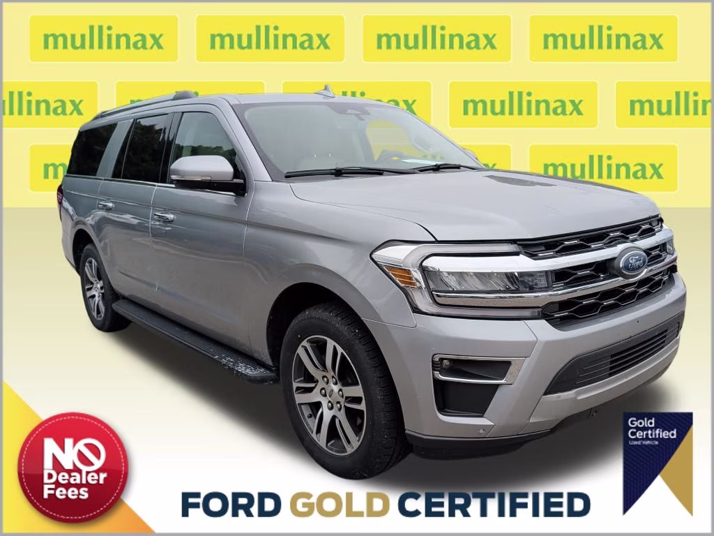 2024 Iconic Silver Metallic Ford Expedition Max Limited RWD SUV