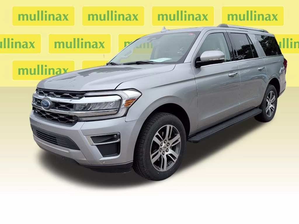 2024 Iconic Silver Metallic Ford Expedition Max Limited RWD SUV
