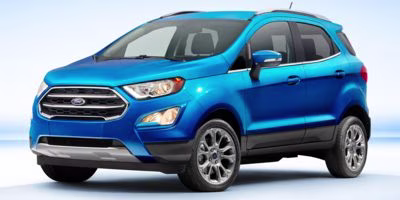 2022 Blue Ford EcoSport S 4X4 SUV