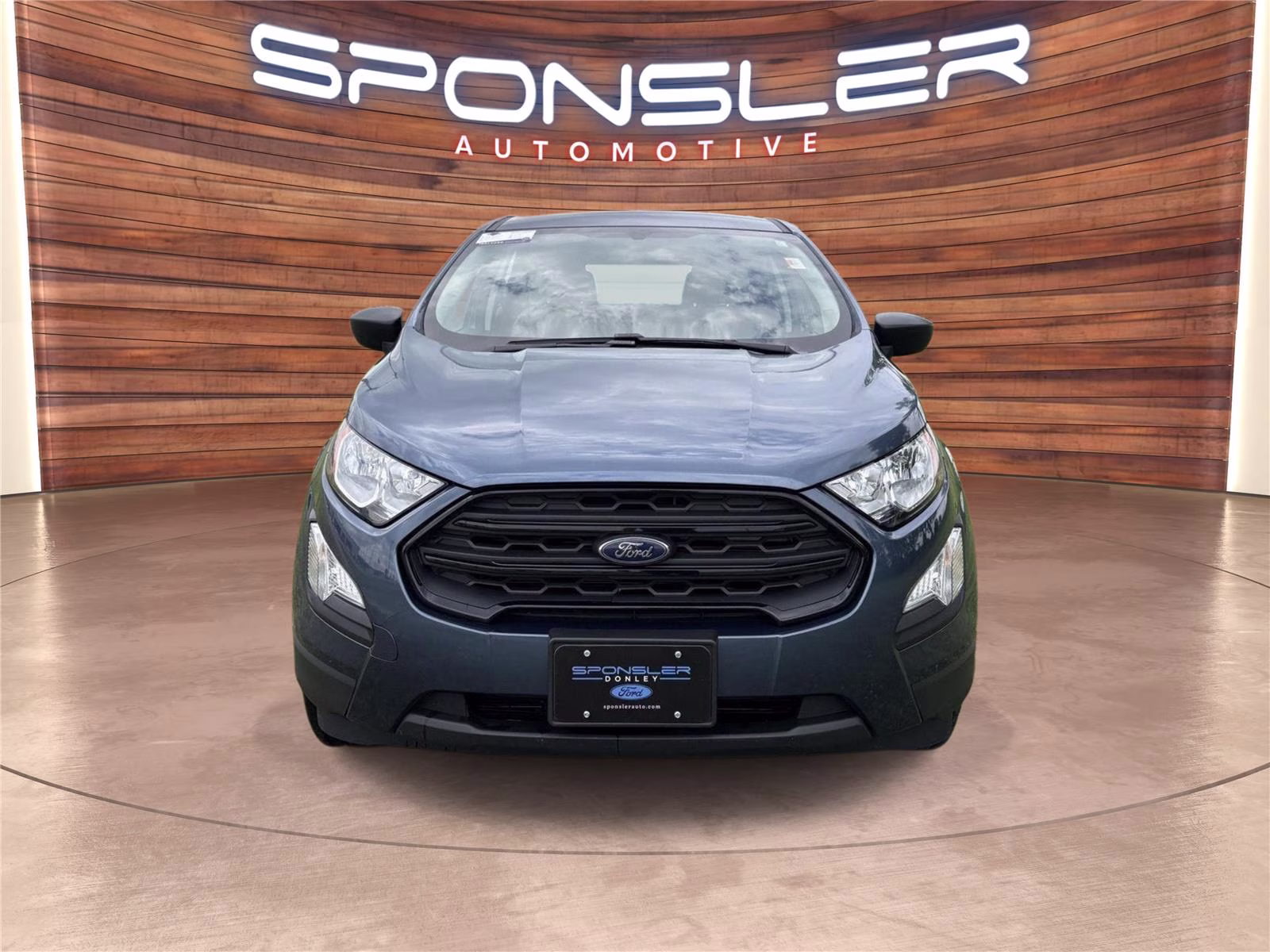 2022 Blue Ford EcoSport S 4X4 SUV