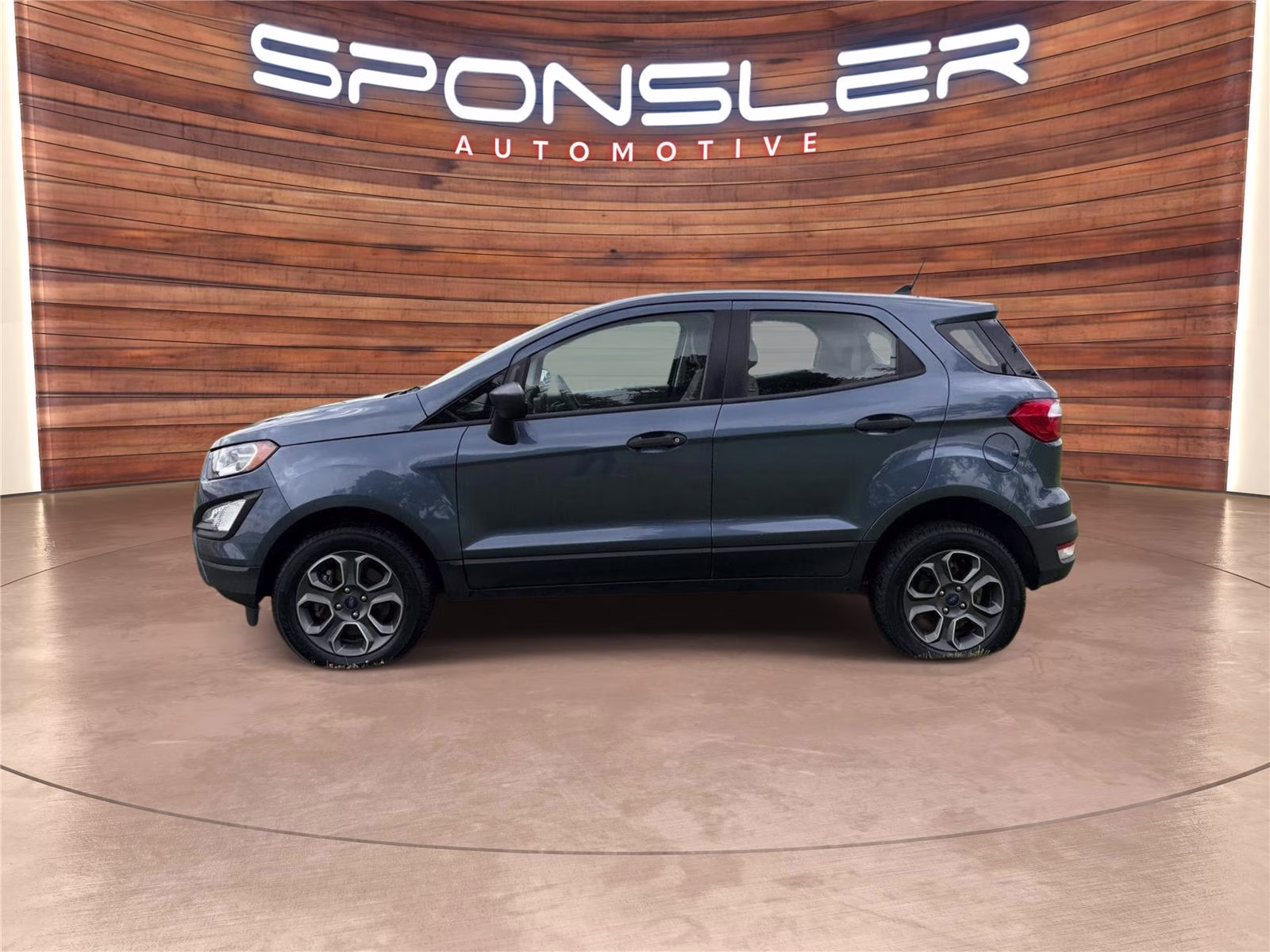 2022 Blue Ford EcoSport S 4X4 SUV