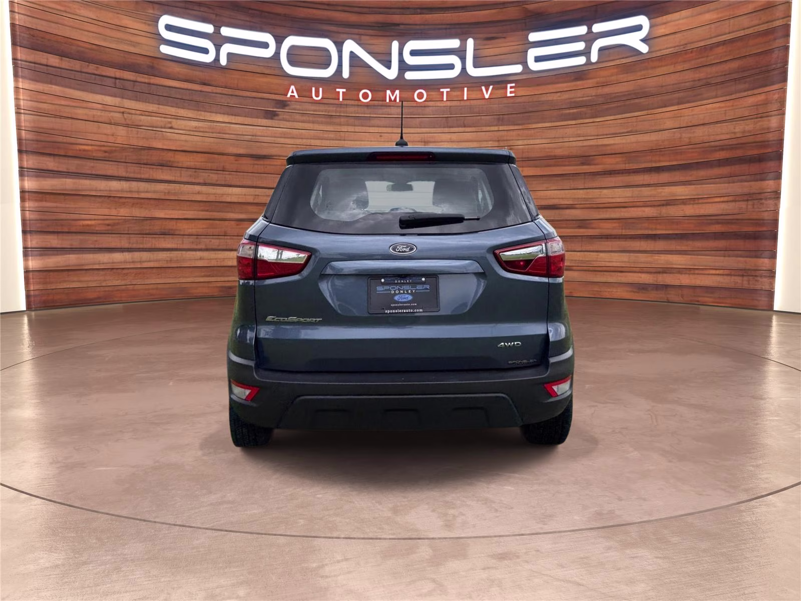 2022 Blue Ford EcoSport S 4X4 SUV