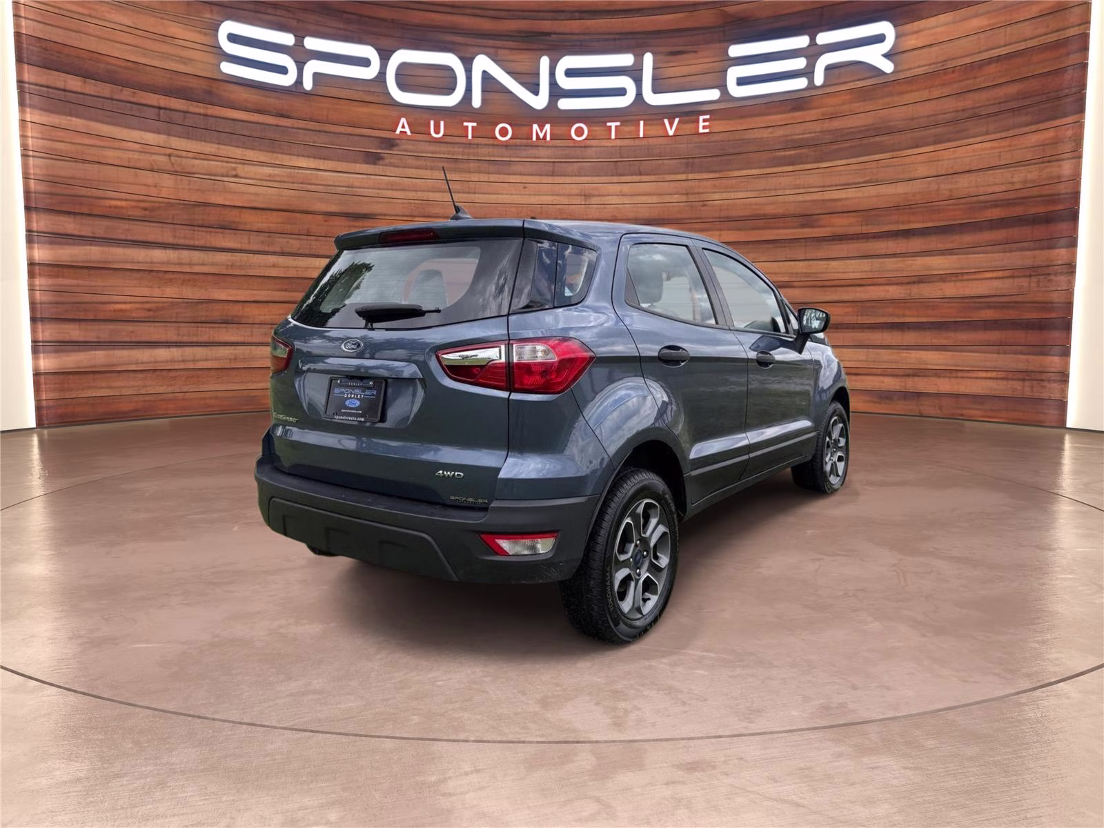 2022 Blue Ford EcoSport S 4X4 SUV
