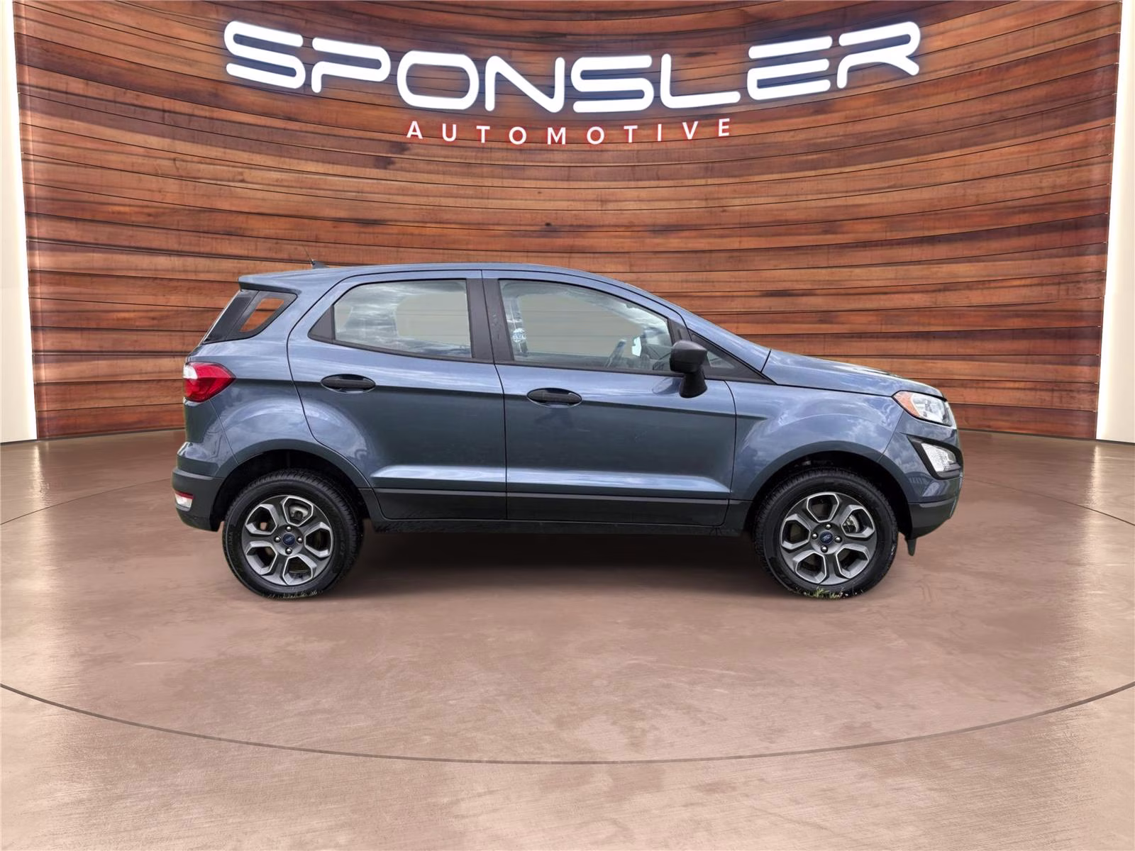 2022 Blue Ford EcoSport S 4X4 SUV