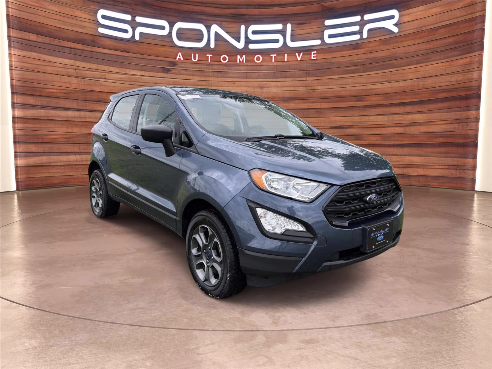 2022 Blue Ford EcoSport S 4X4 SUV