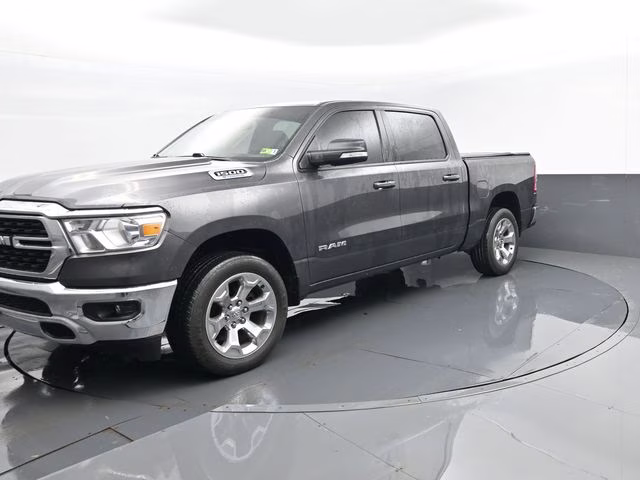 2022 Granite Crystal Metallic Clearcoat Ram 1500 Big Horn/Lone Star 4X4 Truck