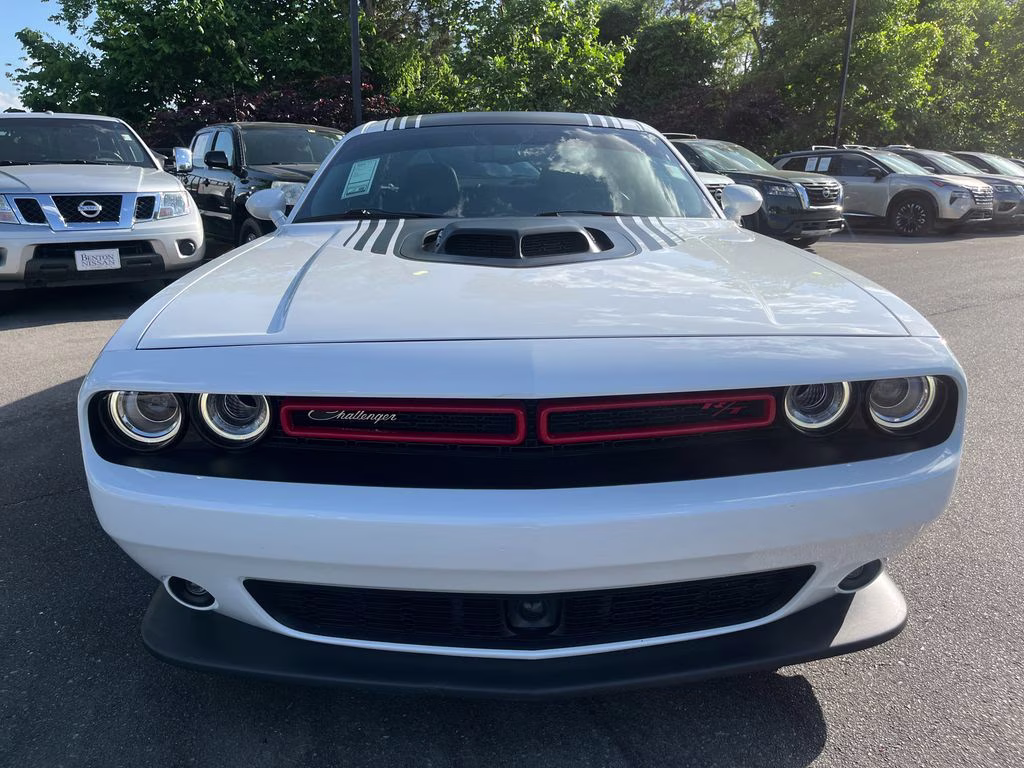 2021 White Knuckle Clearcoat Dodge Challenger R/T Scat Pack RWD Coupe