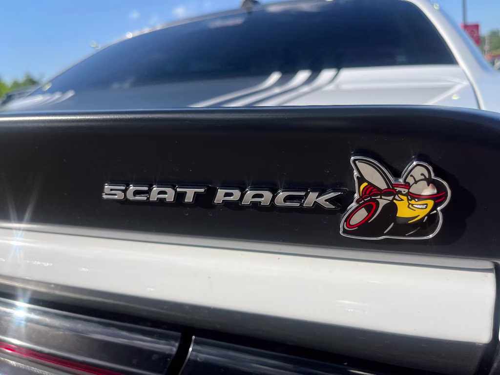 2021 White Knuckle Clearcoat Dodge Challenger R/T Scat Pack RWD Coupe