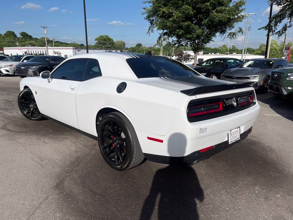 2021 White Knuckle Clearcoat Dodge Challenger R/T Scat Pack RWD Coupe