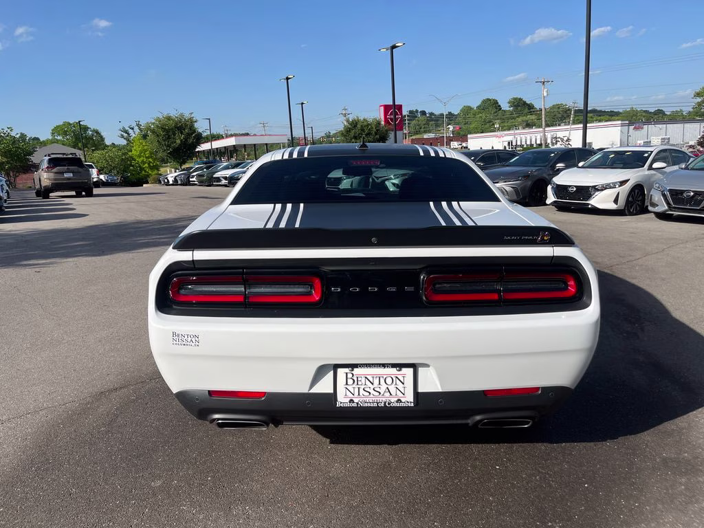 2021 White Knuckle Clearcoat Dodge Challenger R/T Scat Pack RWD Coupe